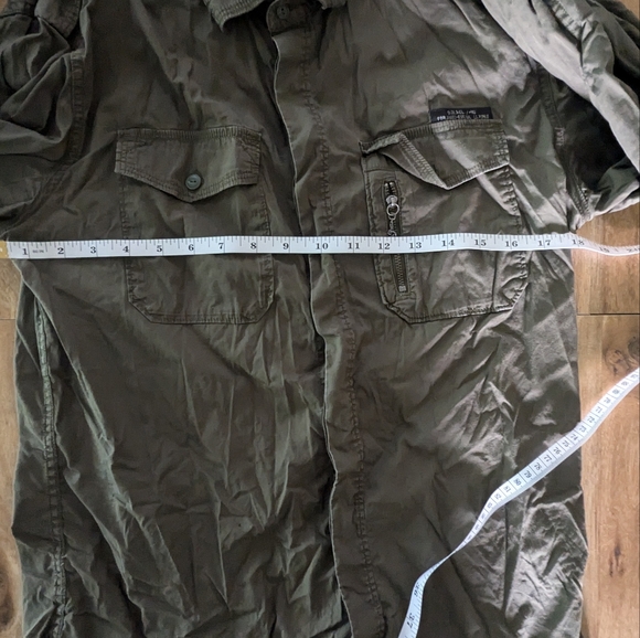 Diesel button up shirt (L) - Picture 3 of 4